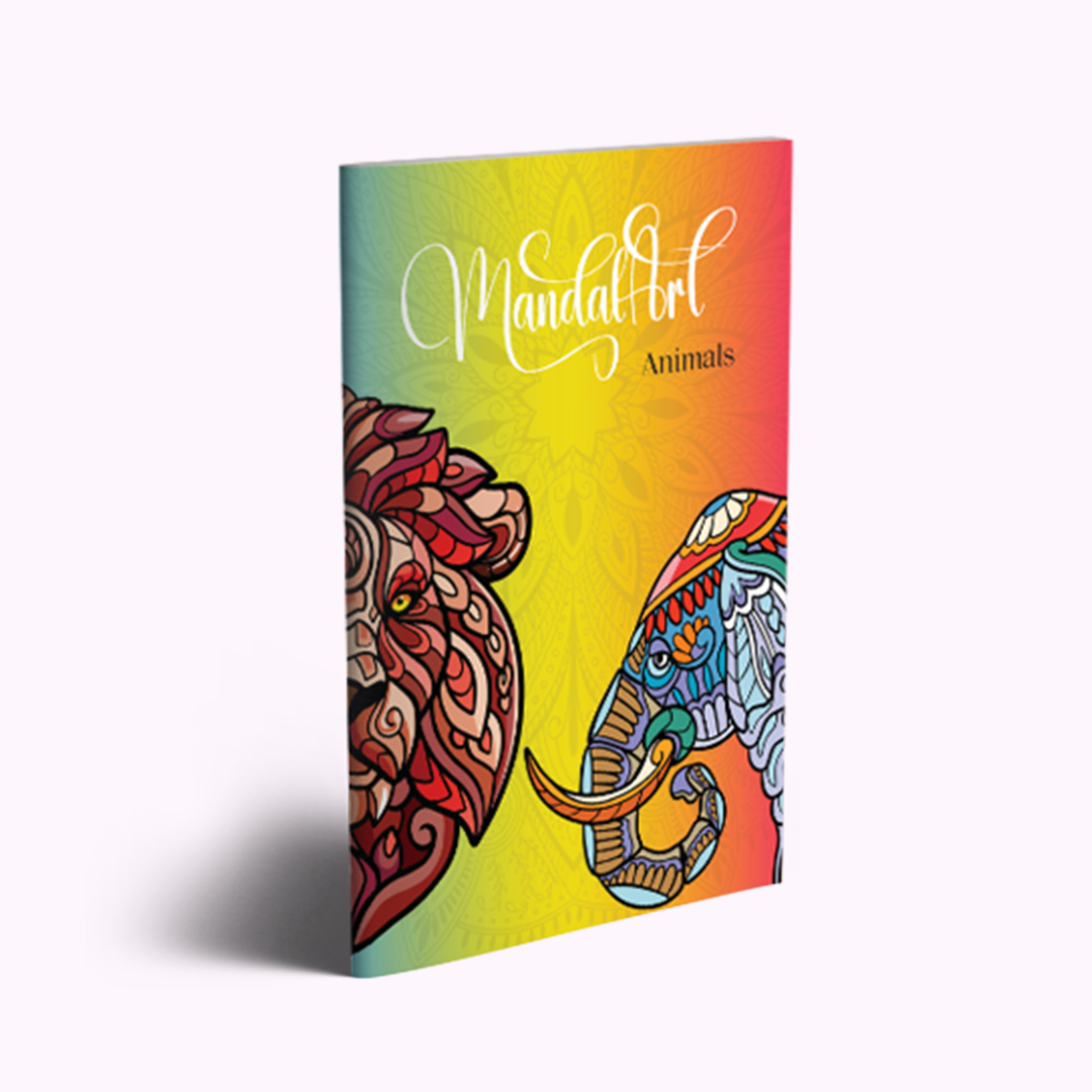 MandalArt Animals Book