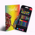 Book & Coloring Pencils Kit